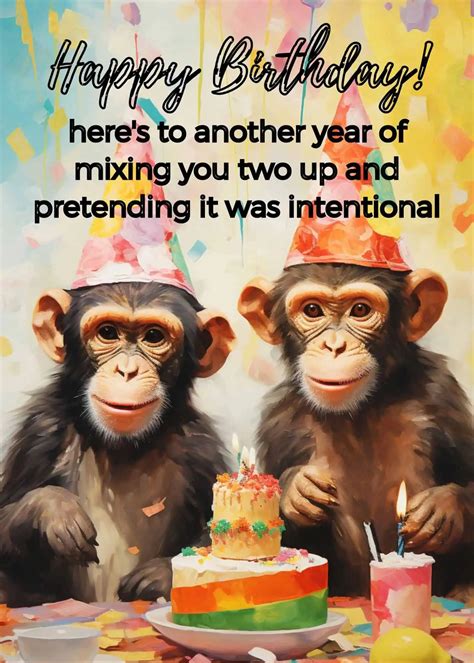 twin birthday meme|happy birthday to adult twins.